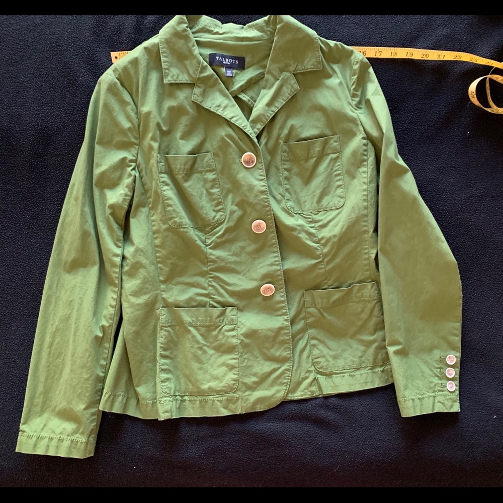Talbots lightweight stretch jacket 10p